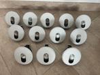 12 prachtige ronde design spots ( wit), Ophalen, Zo goed als nieuw, Metaal of Aluminium