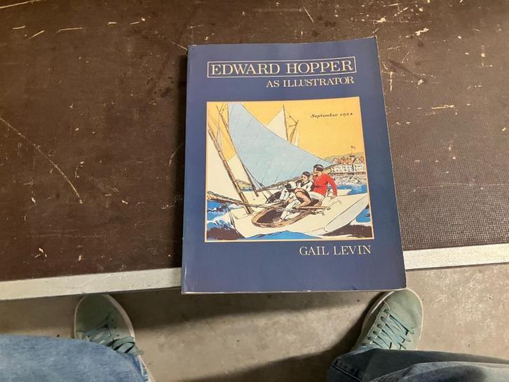 Edward Hopper illustrator grafische vormgeving, Boeken, Kunst en Cultuur | Beeldend, Gelezen, Grafische vormgeving, Ophalen