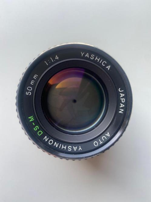 Yashica Yashinon DS-M 50mm f/1.4, Audio, Tv en Foto, Fotografie | Lenzen en Objectieven, Gebruikt, Standaardlens, Ophalen of Verzenden