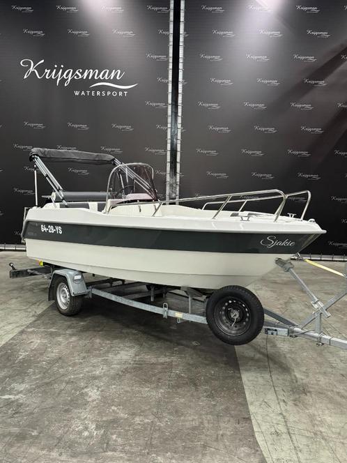 Necco 475 met 60pk Mercury. Snel, compleet mét trailer!, Watersport en Boten, Vis- en Consoleboten, Zo goed als nieuw, 50 tot 70 pk