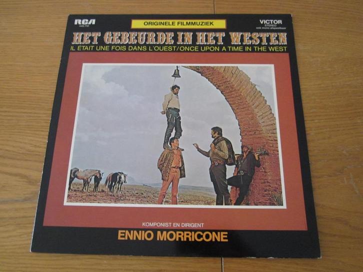 Ennio Morricone - Het Gebeurde In Het Westen 1979 Holland LP, Cd's en Dvd's, Vinyl | Filmmuziek en Soundtracks, Zo goed als nieuw