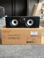 B&W HTM6 S3 Zwart (Open doos, Nieuw), Nieuw, Ophalen of Verzenden, Bowers & Wilkins (B&W), 120 watt of meer