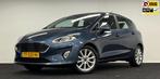 Ford Fiesta 1.0 EcoBoost Titanium*Automaat*Nap*Navi*Carplay*, Auto's, Ford, Stof, Gebruikt, Blauw, Origineel Nederlands