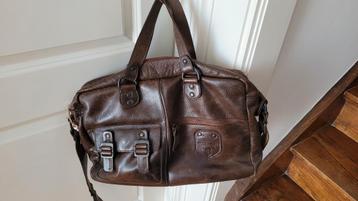 Prachtige lederen Aunts and Uncles Cowboysbag beschikbaar voor biedingen
