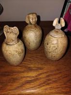 Egyptische Canopen vazen set, Ophalen of Verzenden