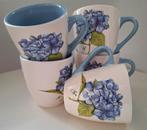 By JET ter Steege, 5 stuks koffie mokjes., Huis en Inrichting, Keuken | Servies, Gebruikt, Ophalen of Verzenden, Overige stijlen