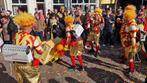 Super kleurrijke loopgroep optocht carnaval Vuur en vlam, Ophalen, Zo goed als nieuw, Carnaval