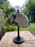 Glas in lood art deco lamp, Huis en Inrichting, Ophalen, Gebruikt, Art deco, Glas
