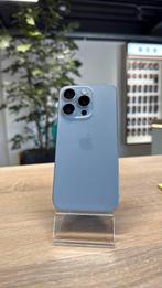 Apple iPhone 15 Pro 128GB Naturel 100% accu 2 jaar garantie, 128 GB, Refurbished, Ophalen of Verzenden, Anjelierstraat 2