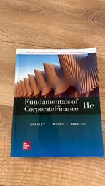 Fundamentals of Corporate Finance - Brealey/Myers/Marcus 11e, Ophalen of Verzenden, Zo goed als nieuw, WO