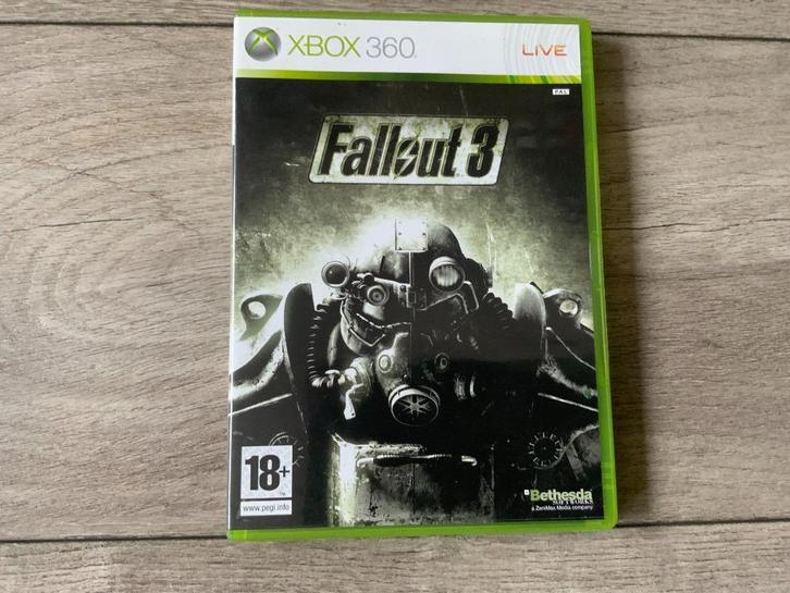 Xbox360 - Fallout 3 voor de Xbox 360 COMPLEET, Spelcomputers en Games, Games | Xbox 360, Zo goed als nieuw, Avontuur en Actie