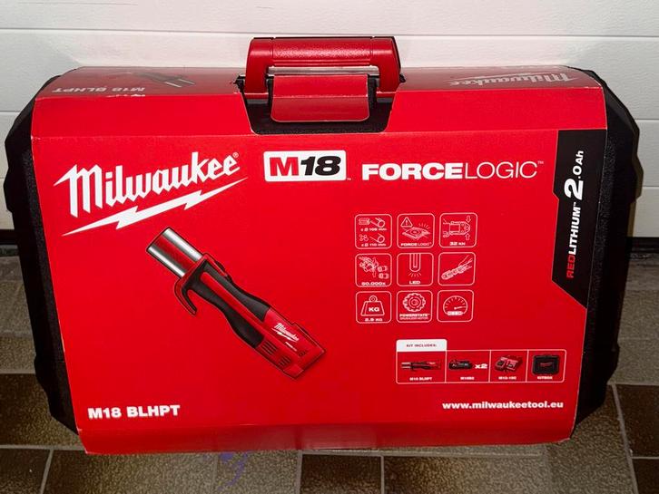 Persmachine Milwaukee M18 BLHPT-202C | NIEUW, Doe-het-zelf en Verbouw, Gereedschap | Machine-onderdelen en Toebehoren, Nieuw, Ophalen of Verzenden