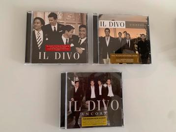 3 Cd’s van Il Divo : Ancora, Siempre & Il Divo beschikbaar voor biedingen