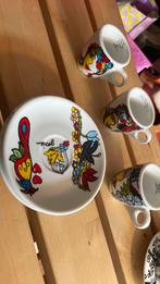 Josien Broeren drie espresso kopjes, Ophalen, Zo goed als nieuw, Overige stijlen, Kop(pen) en/of Schotel(s)