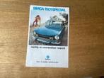 Simca 1501 Special Leaflet, Ophalen of Verzenden, Gelezen, Overige merken