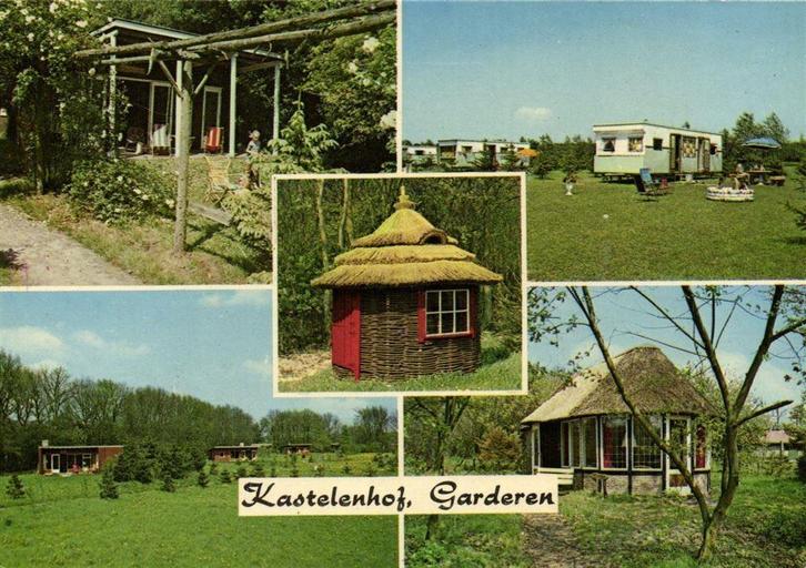 Bungalow- en Caravanpark Kastelenhof, Garderen - gelopen, Verzamelen, Ansichtkaarten | Nederland, Ongelopen, Friesland, Voor 1920