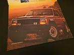 Brochure Jeep Cherokee 1987 USA, Boeken, Ophalen of Verzenden, Zo goed als nieuw, Overige merken