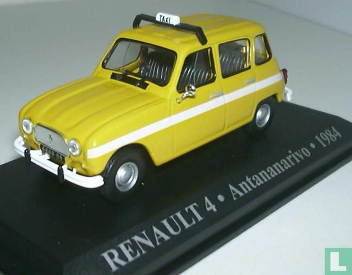 28805: Renault 4 - Antananarivo taxi - 1984 - Atlas 1:43, Hobby en Vrije tijd, Modelauto's | 1:43, Nieuw, Auto, Overige merken