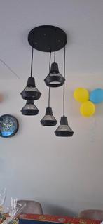 Zwarte hanglamp, Huis en Inrichting, Lampen | Hanglampen, Ophalen, Zo goed als nieuw, Minder dan 50 cm