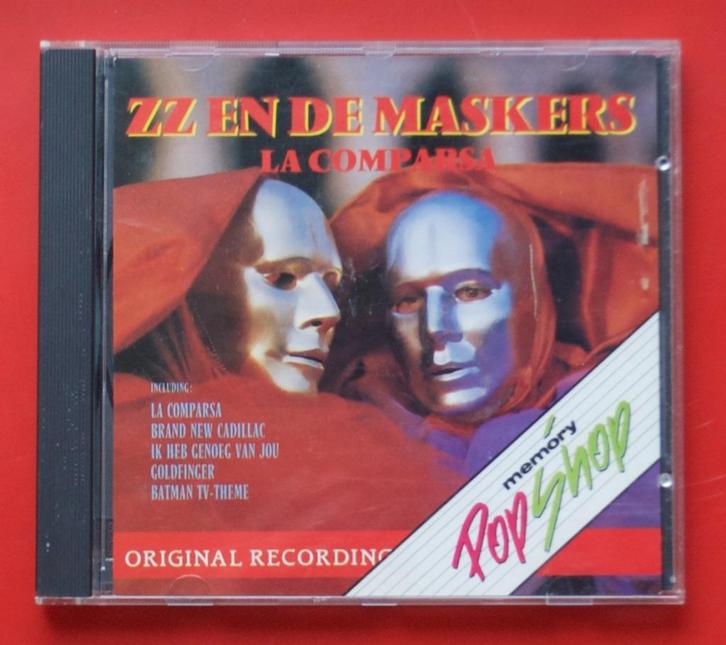 cd ZZ en de Maskers La comparsa Bob Bouber met Dracula, Cd's en Dvd's, Cd's | Rock, Gebruikt, Poprock, Ophalen of Verzenden