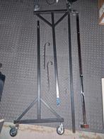 mobiel kledingrek met extra kledinghanger armen, Ophalen of Verzenden, Met wielen, Gebruikt