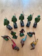 Antieke Tinnen Soldaatjes, Overige merken, Gebruikt, 1:50 of kleiner, Overige typen