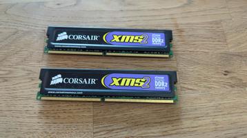 2 GB DDR2 geheugen - Corsair XMS2 beschikbaar voor biedingen