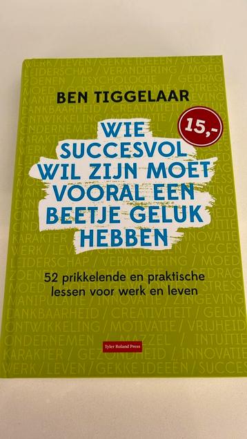Wie succesvol wil zijn moet vooral een beetje geluk hebben beschikbaar voor biedingen