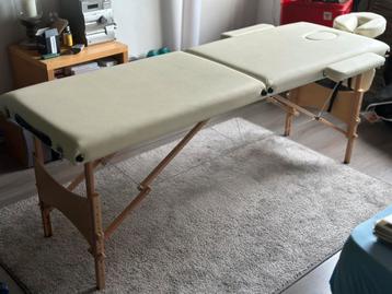 Massagetafel, opklapbaar, bijna nieuw beschikbaar voor biedingen