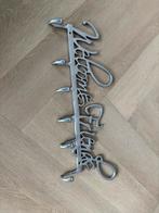 Riviera Maison Welcome Friends Wandkapstok, Huis en Inrichting, Woonaccessoires | Kapstokken, Wandkapstok, Ophalen of Verzenden