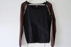 Scotch & Soda - Maison Scotch trui met glitter - Zwart, Kleding | Dames, Truien en Vesten, Maat 38/40 (M), Zwart, Zo goed als nieuw