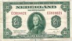 2 1/2 Gulden 1943 Wilhelmina / Muntbiljet ZF, Postzegels en Munten, Bankbiljetten | Nederland, Ophalen of Verzenden, 2½ gulden