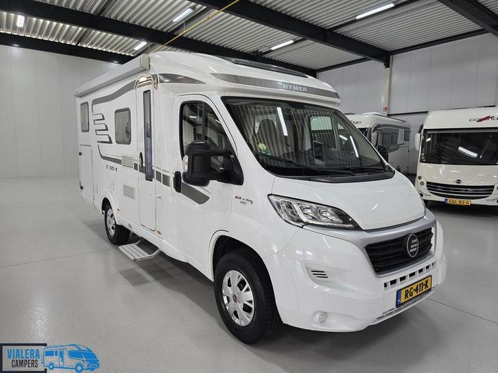 Hymer Exsis-T 474 *Euro 6* Nette camper * Lengte bedden, Caravans en Kamperen, Campers, Bedrijf, tot en met 2, Half-integraal