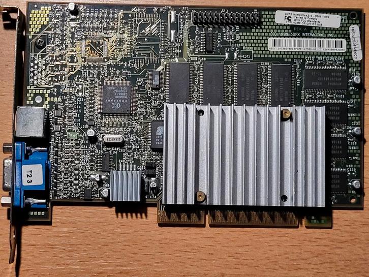 Compaq 3Dfx Voodoo3 3500, Computers en Software, Videokaarten, Zo goed als nieuw, VGA, Ophalen of Verzenden