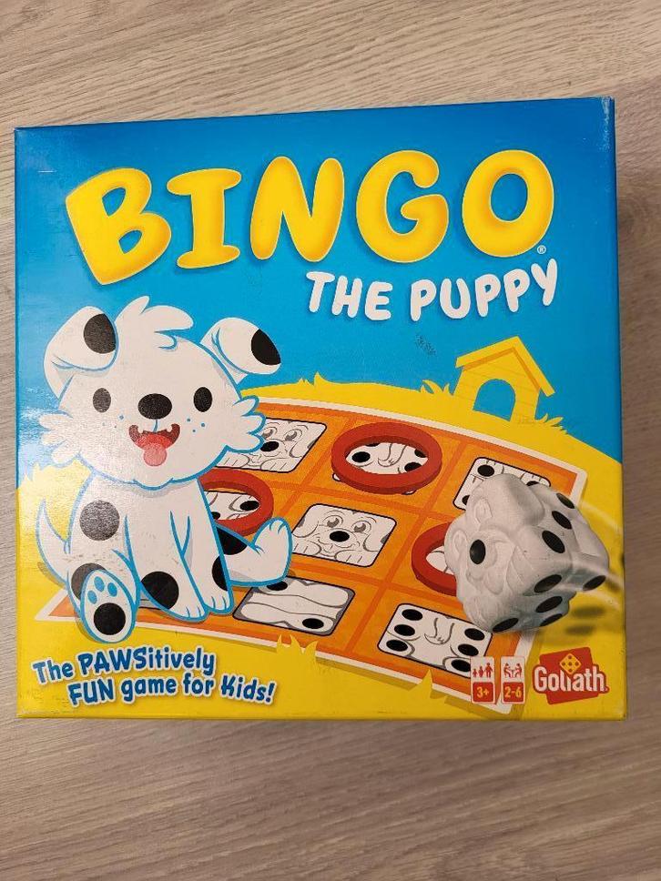 Bingo de Puppy - Bingo voor kinderen, Hobby en Vrije tijd, Gezelschapsspellen | Bordspellen, Gebruikt, Ophalen of Verzenden