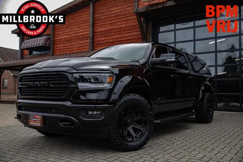 Dodge Ram 1500 5.7 V8 Laramie Sport Night Widebody Huif, 6 j, Auto's, Bestelauto's, Bedrijf, Te koop, 4x4, ABS, Achteruitrijcamera