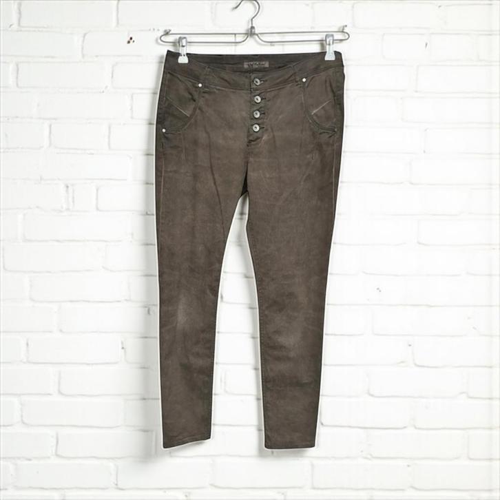 Red Button Jeans Maat 40 Bruin Khaki Flora Skinny, Kleding | Dames, Spijkerbroeken en Jeans, Zo goed als nieuw, W30 - W32 (confectie 38/40)