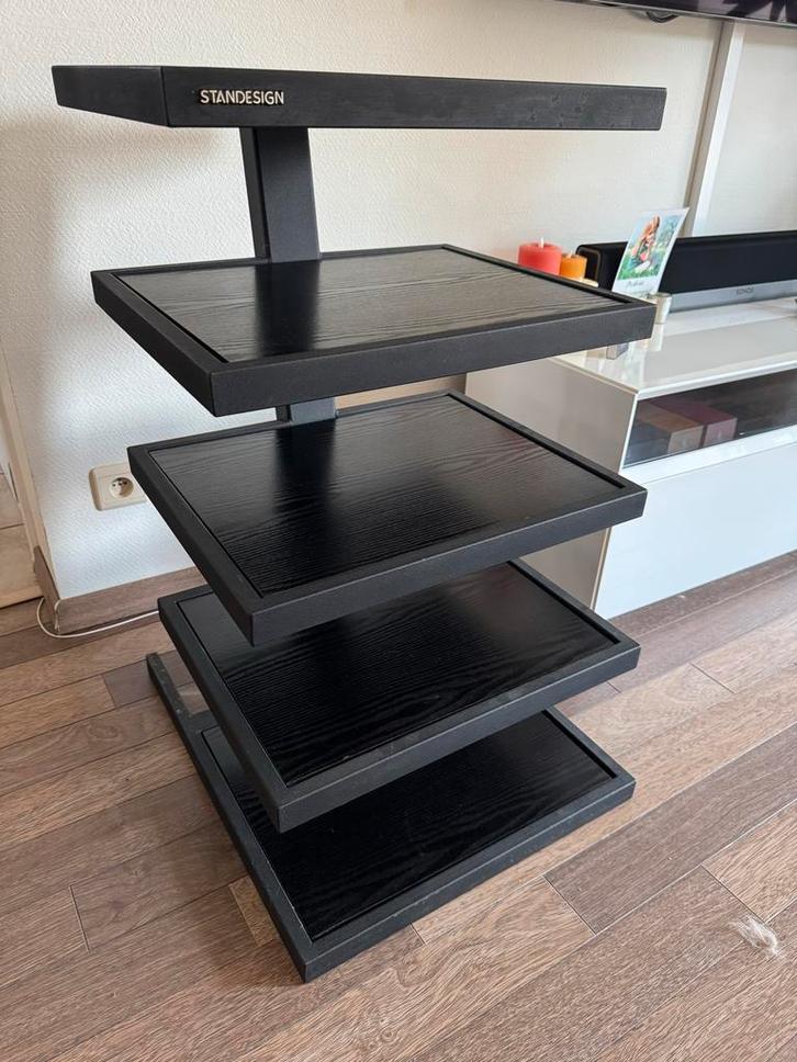 Standesign hifimeubel Rack - Zeldzaam Design audio meubel, Audio, Tv en Foto, Overige Audio, Tv en Foto, Zo goed als nieuw, Ophalen