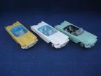 Corgi Toys 3 x Ford Thunderbird Convertible/Opknappers!, Verzenden, Gebruikt, Auto, Corgi