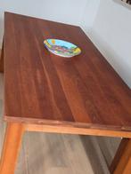 Eetkamertafel en 6 stoelen massiv kersenhout, Huis en Inrichting, Tafels | Eettafels, Ophalen, 100 tot 150 cm, Deense stijl, 200 cm of meer