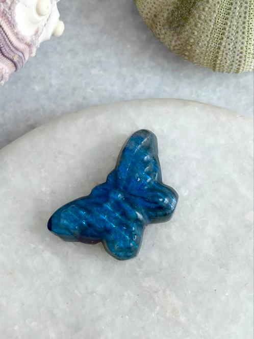 Labradoriet vlinder, Sieraden, Tassen en Uiterlijk, Edelstenen, Zo goed als nieuw, Verzenden