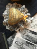 Antiek bruidskussen speldenkussen Zeeuws Vlaanderen, Antiek en Kunst, Curiosa en Brocante, Ophalen of Verzenden