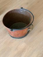 Koperen houtbak, Ophalen, Koper