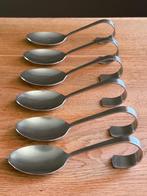 6 amuse lepeltjes, Ophalen of Verzenden, Zo goed als nieuw, Rvs of Chroom, Los bestek
