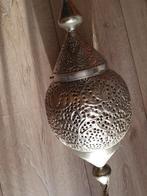 mooie,oosterse zilverkleurige lamp, Ophalen, Zo goed als nieuw, Minder dan 50 cm