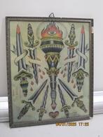 theo mindell tattoo tekening waterschade 25/31 (369), Ophalen of Verzenden