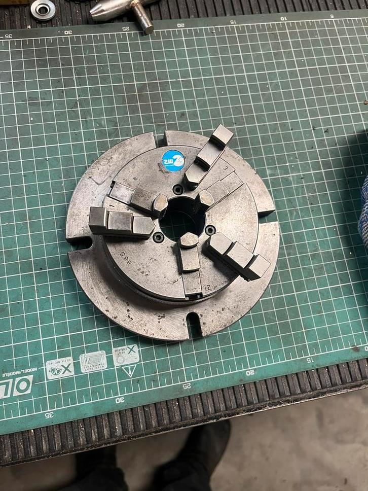 Zweifel swiss low profile drieklauw binnen en buiten bekken, Doe-het-zelf en Verbouw, Gereedschap | Boormachines, Zo goed als nieuw