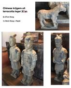 Chinese krijgers uit terracotta leger Xi’an, Antiek en Kunst, Ophalen
