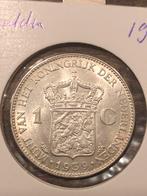 1 Gulden 1939 - Wilhelmina, 1 gulden, Zilver, Ophalen of Verzenden, Koningin Wilhelmina
