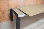 AlsNIEUW! fraaie Leolux Ermione design eettafel verstelbaar!, Huis en Inrichting, Tafels | Eettafels, Leolux, 50 tot 100 cm, Design